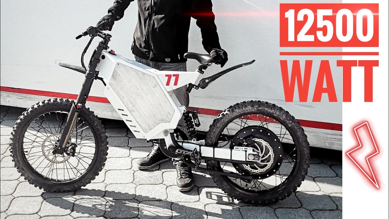 72v 12,500 Watt Ebike   ( 12.5KW - SABVOTON72150 - qs273 )