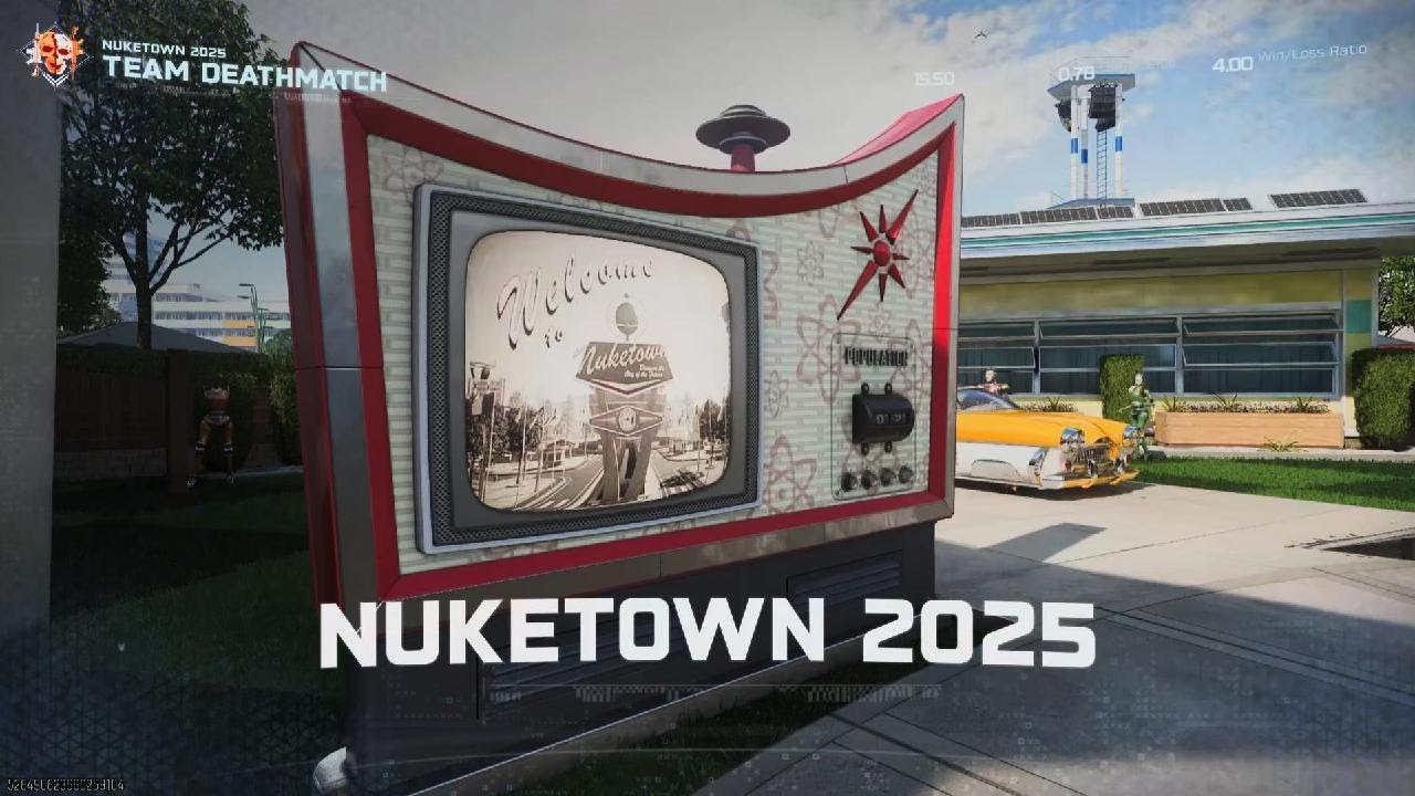 Call of Duty Black Ops 7 Team Deathmatch Nuketown 2025