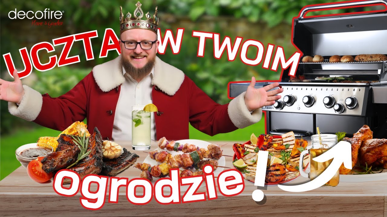 👑 Królewska uczta w Twoim ogrodzie! Grill gazowy Broil King Baron 590 | DECOFIRE