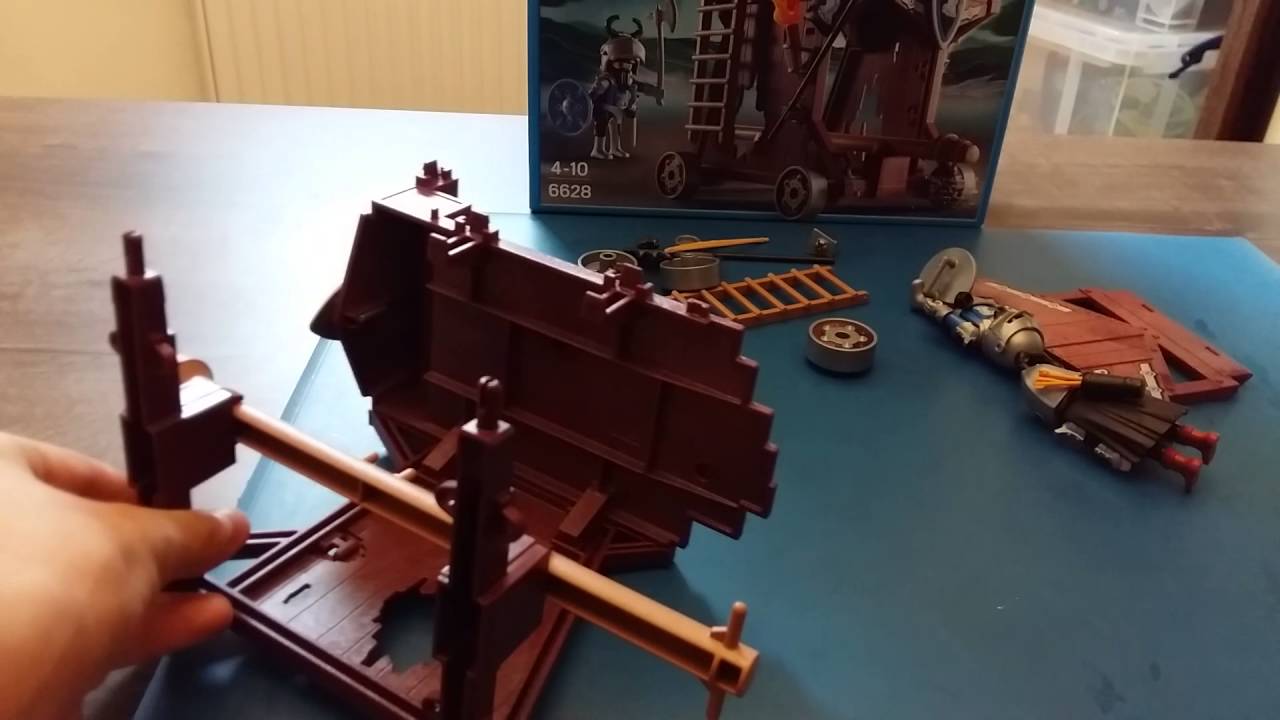Playmobil 6628 Adlerritter Angriffsturm ausgepackt |PlaymoTV