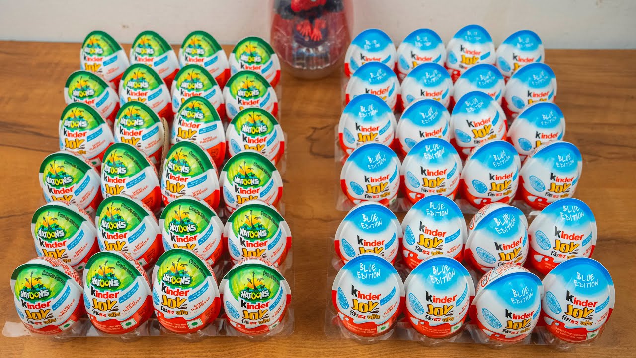 Many More Kinder JOy Unboxing Asmr