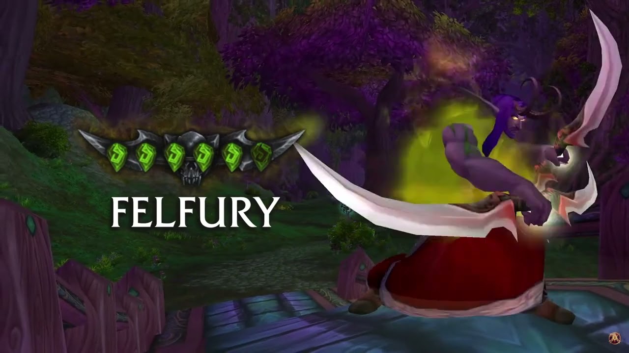 New WoW Class Felsworn - Conquest of Azeroth (Русский перевод, ИИ)