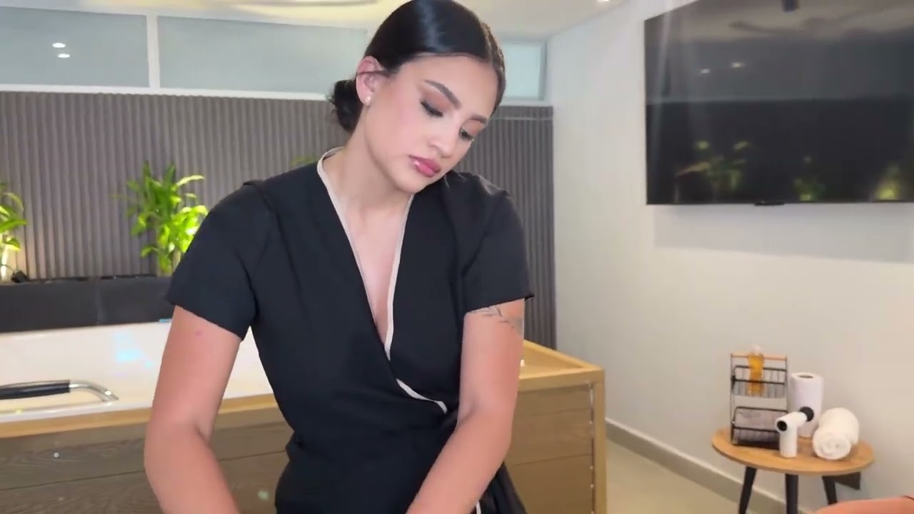 Full body massage Relaxing ASMR 