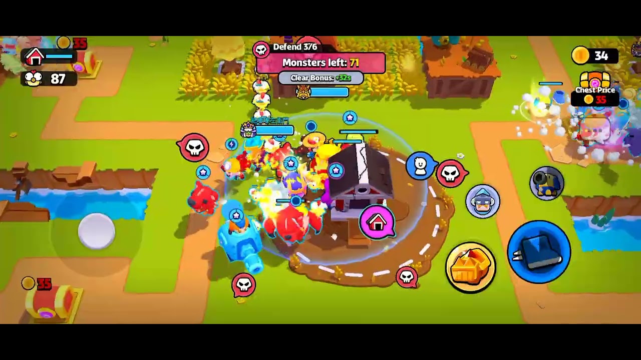 Squads buster game play
