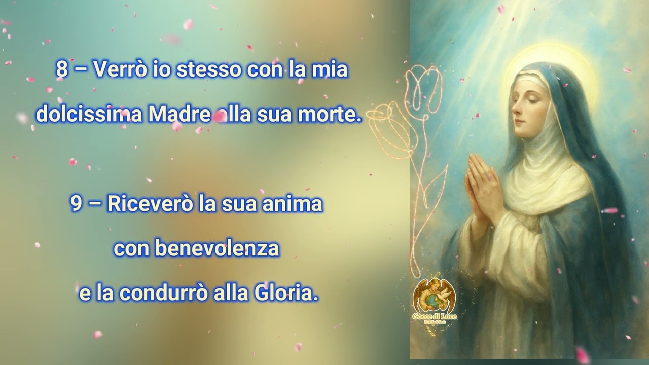 Le 21 Promesse di Ges&ugrave; a Santa Brigida | Gocce di Luce