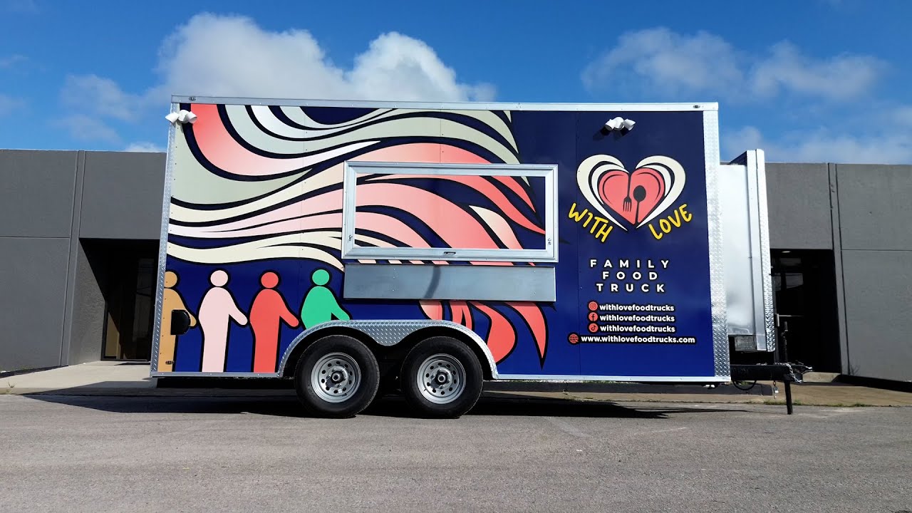 Family Food Trailer - Jrs Custom Food Trucks & Trailers