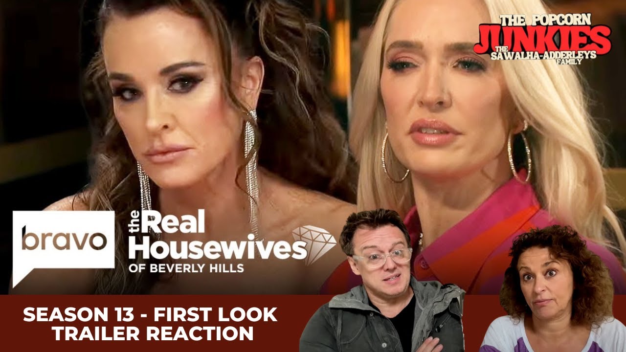 The Real Housewives Of Beverly Hills (Season 13 - First Look Trailer) The POPCORN JUNKIES Reaction
