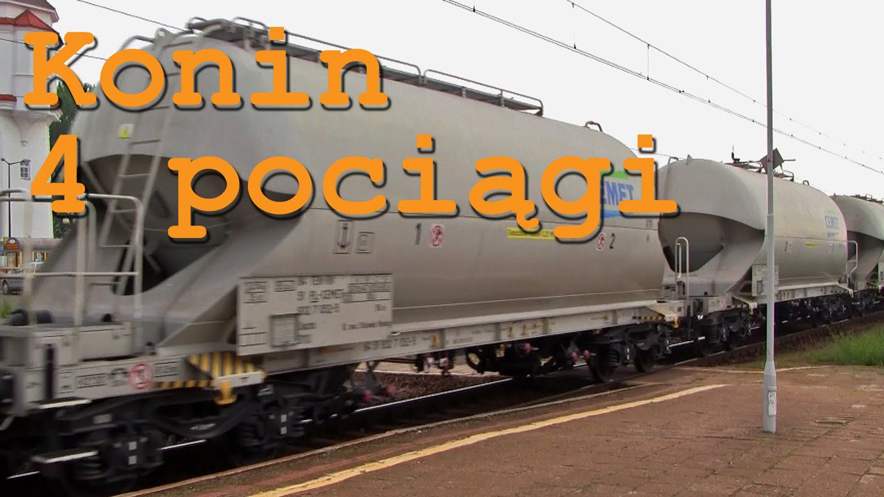 Trains / Pociągi KW, IR i TLK w Koninie