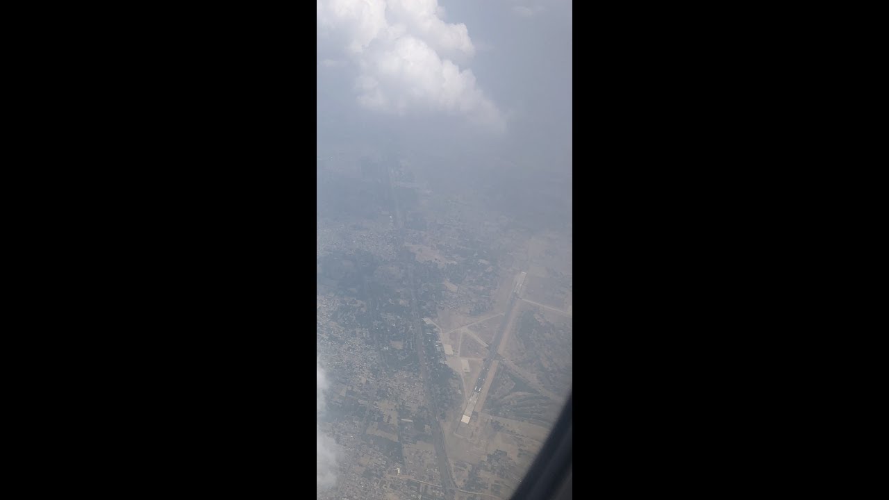 Landing at Prayagraj Airport (Bambrauli Airport)