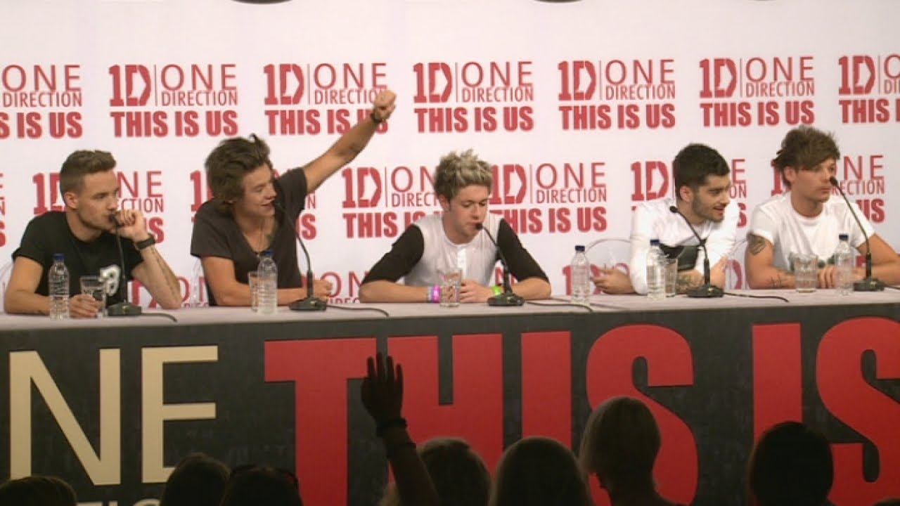 Полная пресс-конференция One Direction «This Is Us»