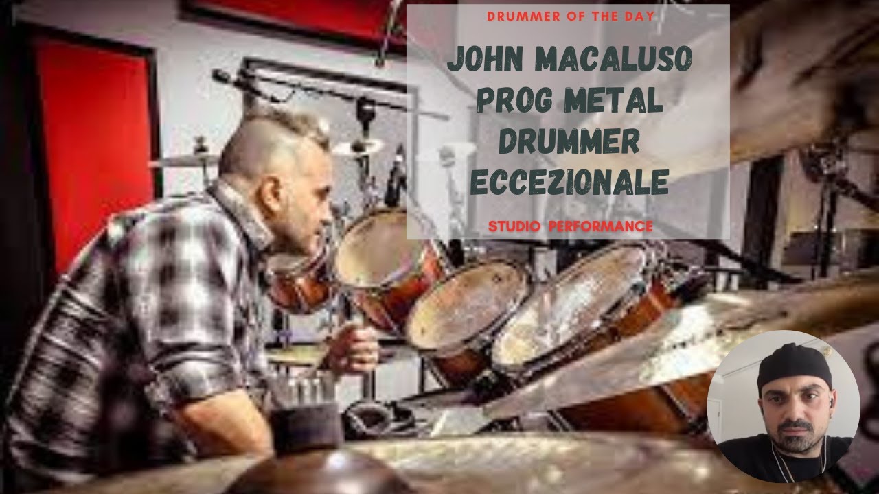 JOHN MACALUSO - linear drumming, tempi dispari  e molto di pi&ugrave; - lezione di batteria