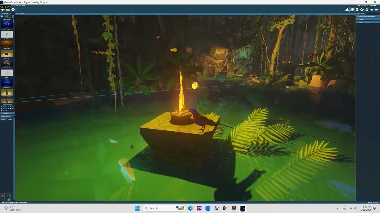 GamGuru Max Getting it Done !   AcKeyMa The Biggest Level I've Ever Made  Fly Through Eye Candy Demo