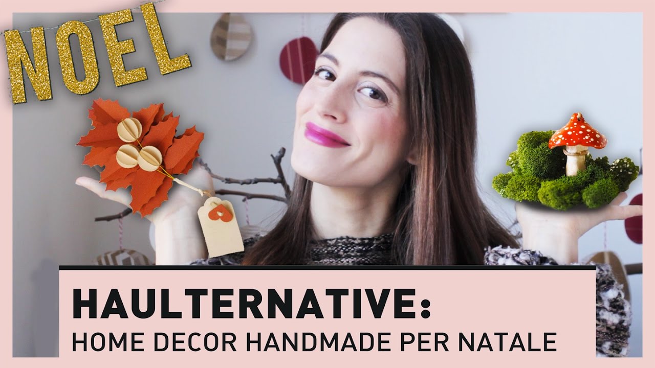 HAULTERNATIVE: Home decor handmade per Natale - #NataleInRosa