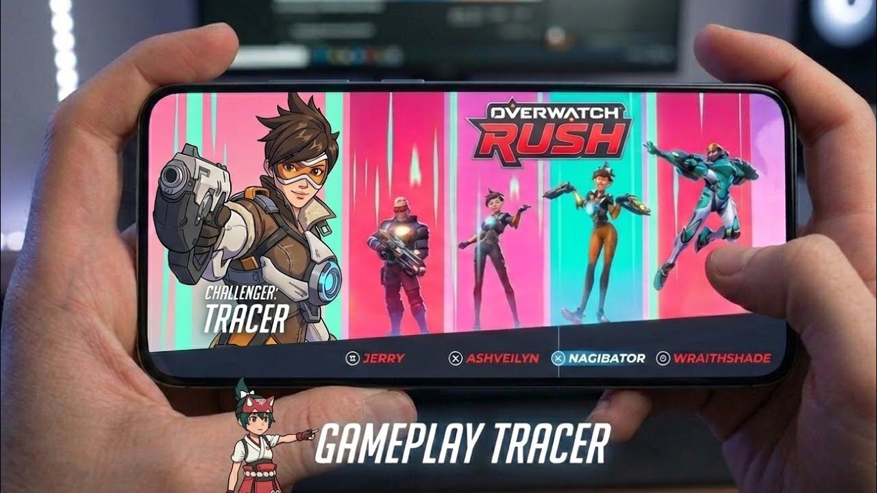 Overwatch Rush Gameplay Tracer