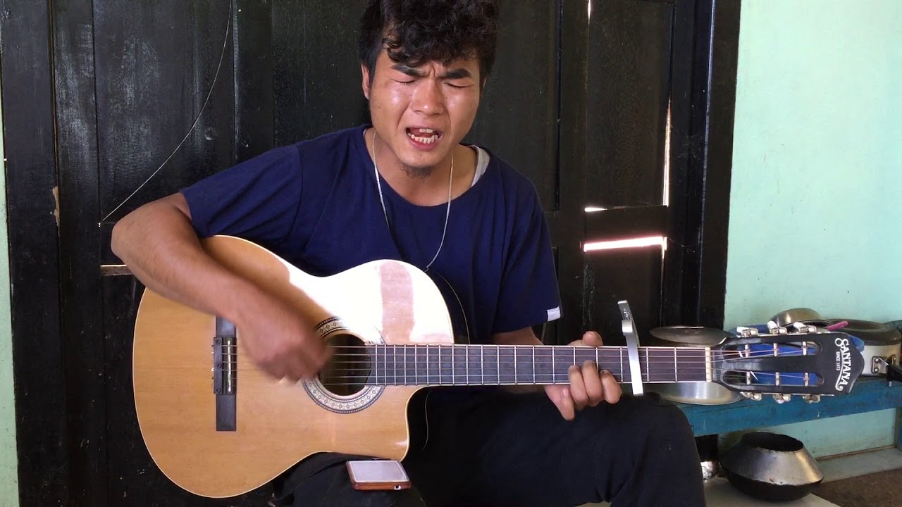 Say something I'm giving up on you Acoustic Cover