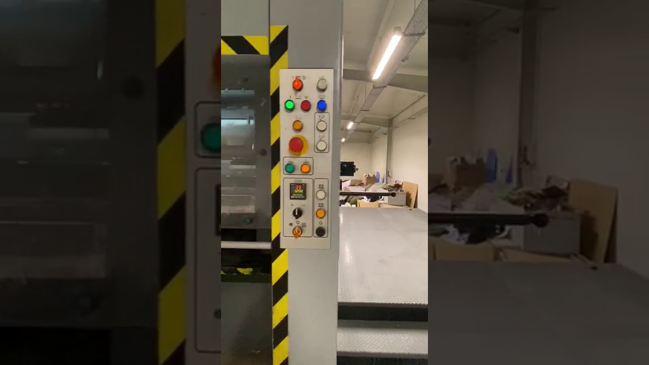 SBL 1050SEA automatic die cutter from 2015.