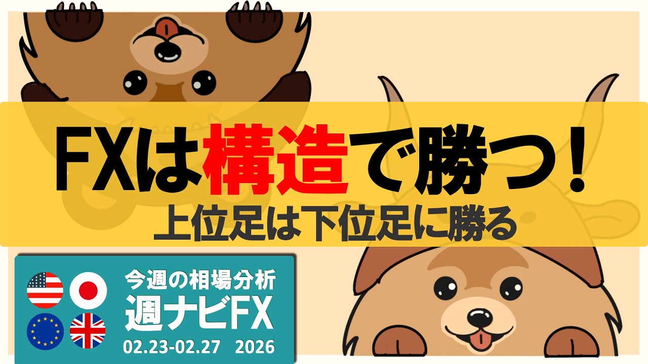 上位足は下位足に勝る｜ドル円「戻り売り否定の瞬間」を見抜けたか？｜週ナビFX570