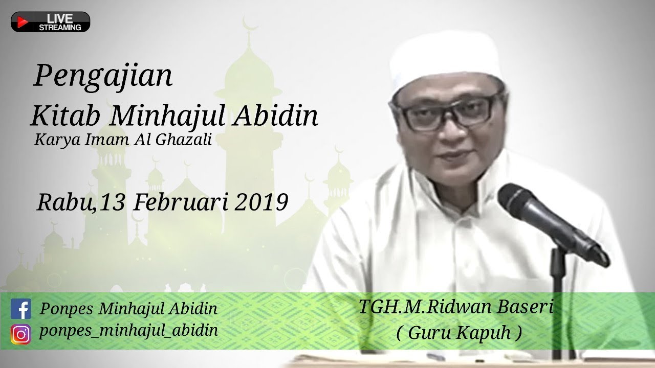GURU KAPUH, MINHAJUL ABIDIN 13 FEBRUARI 2019