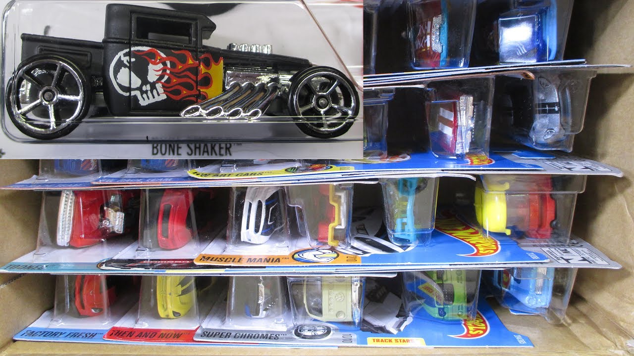 2017 K WW Hot Wheels Factory Sealed Case unboxing with Forza Bone Shaker