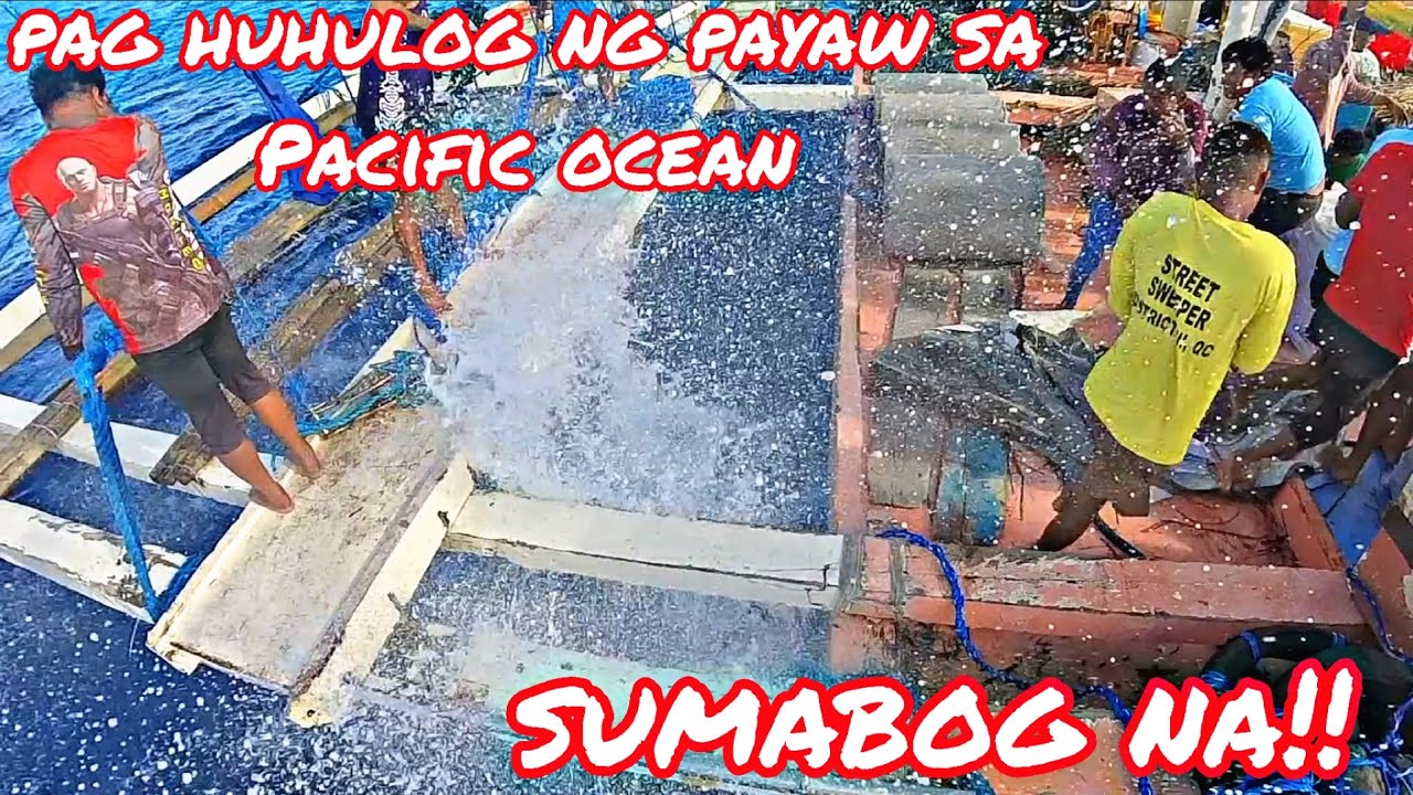 Sumabog na!! Pag huhulog ng bato sa Pacific Ocean