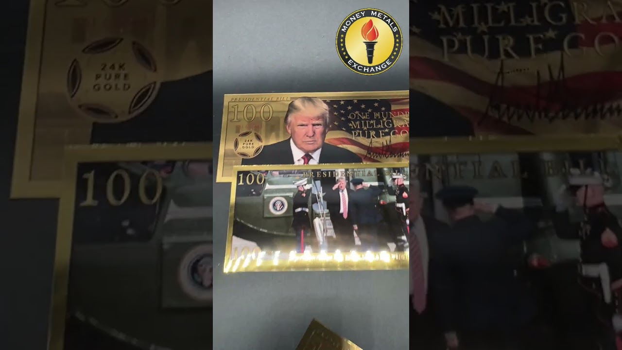 Official Licensed Trump Gold & Silver at Money Metals