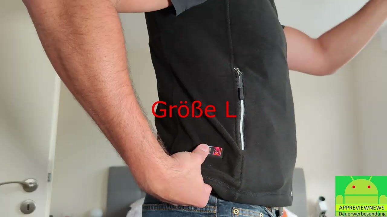 wenn es im Winter kalt wird brauchst du dieses Gadget Aojun Heizweste Wärme mit USB durch Powerbank