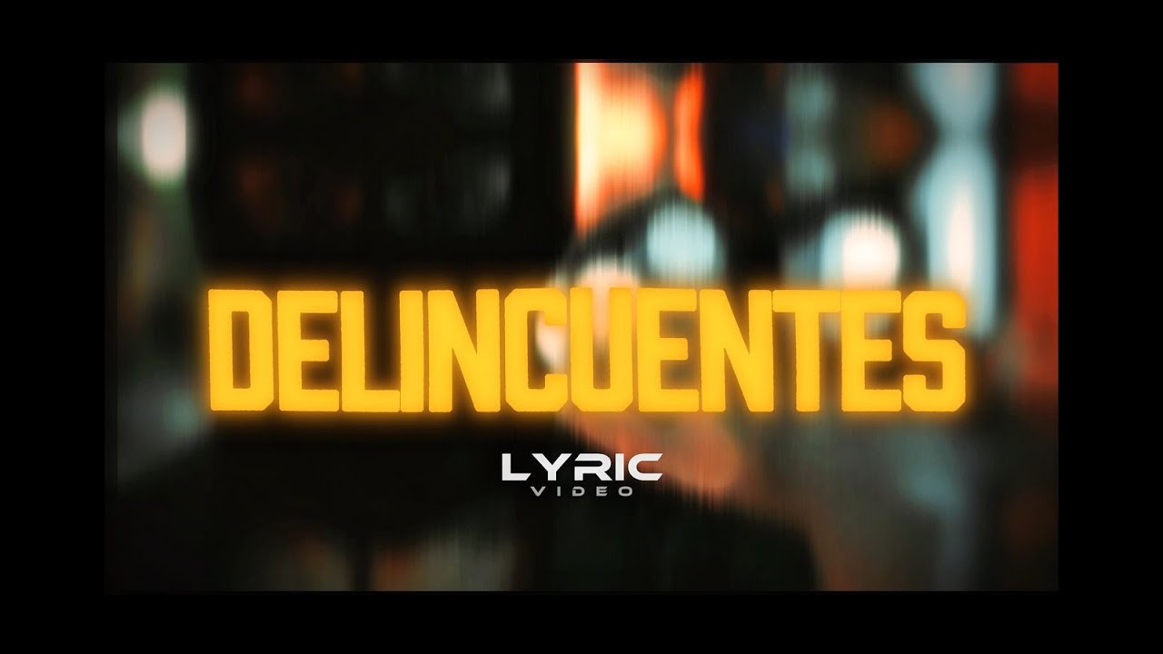 Delincuentes - Angel P (Lyric Video)