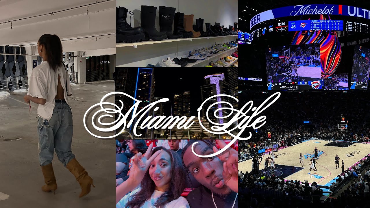 A Miami Weekend | NBA Game, Shopping, Church, 10k Celebration