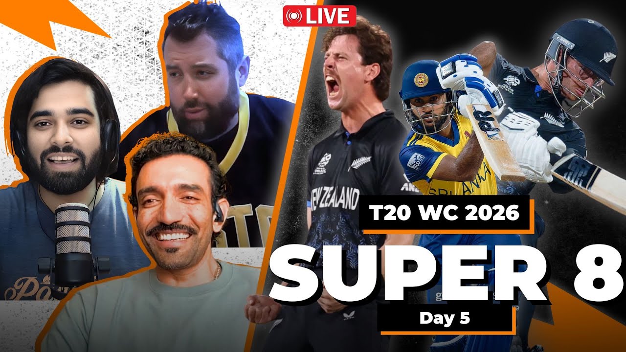 #t20wc2026 Super 8 - Day 5 Wrap | #SLvsNZ | #commbox