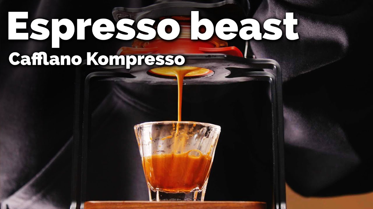 Ручной эспрессо с Cafflano Kompresso