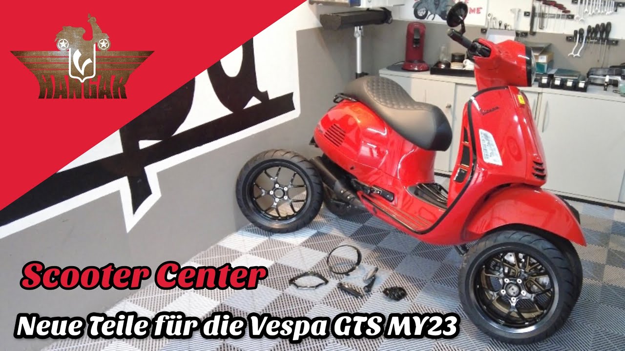 Neue Teile aus dem Hause Scooter Center für deine Vespa GTS MY23
