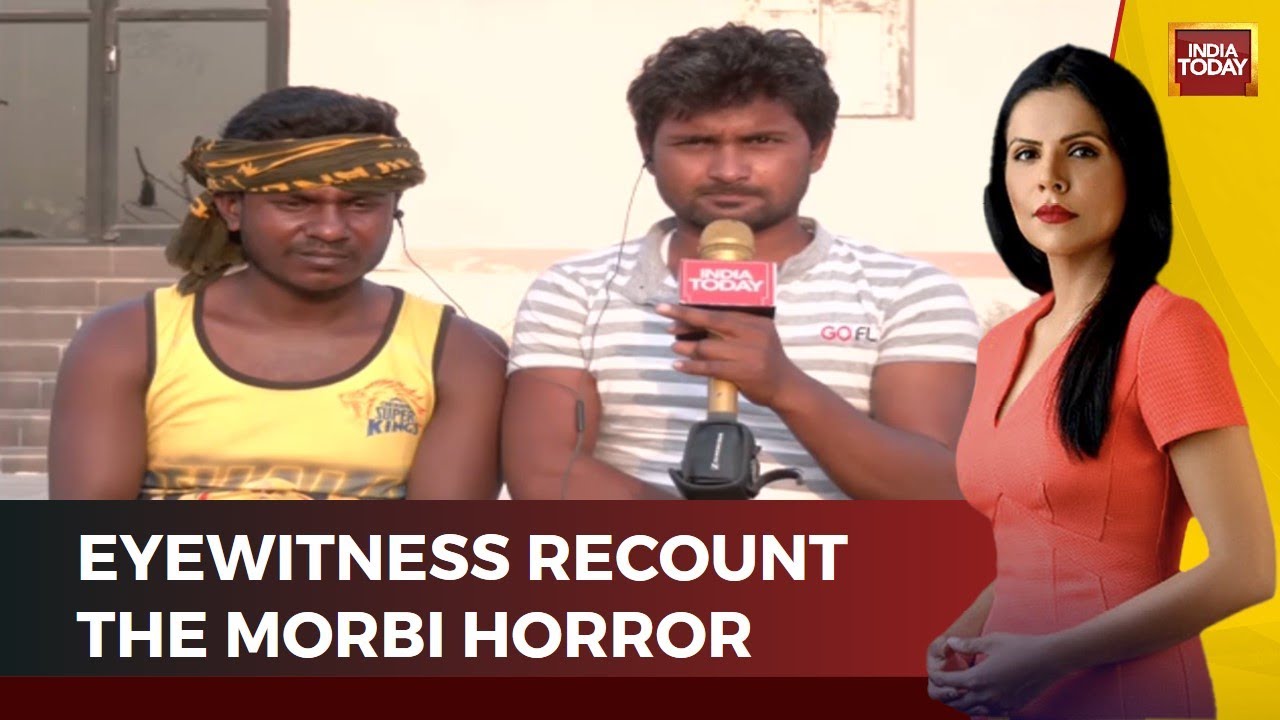 Morbi Bridge Collapse: Eyewitness Recount Heart-Wrenching Gujarat Tragedy;How Locals Rescued Injured