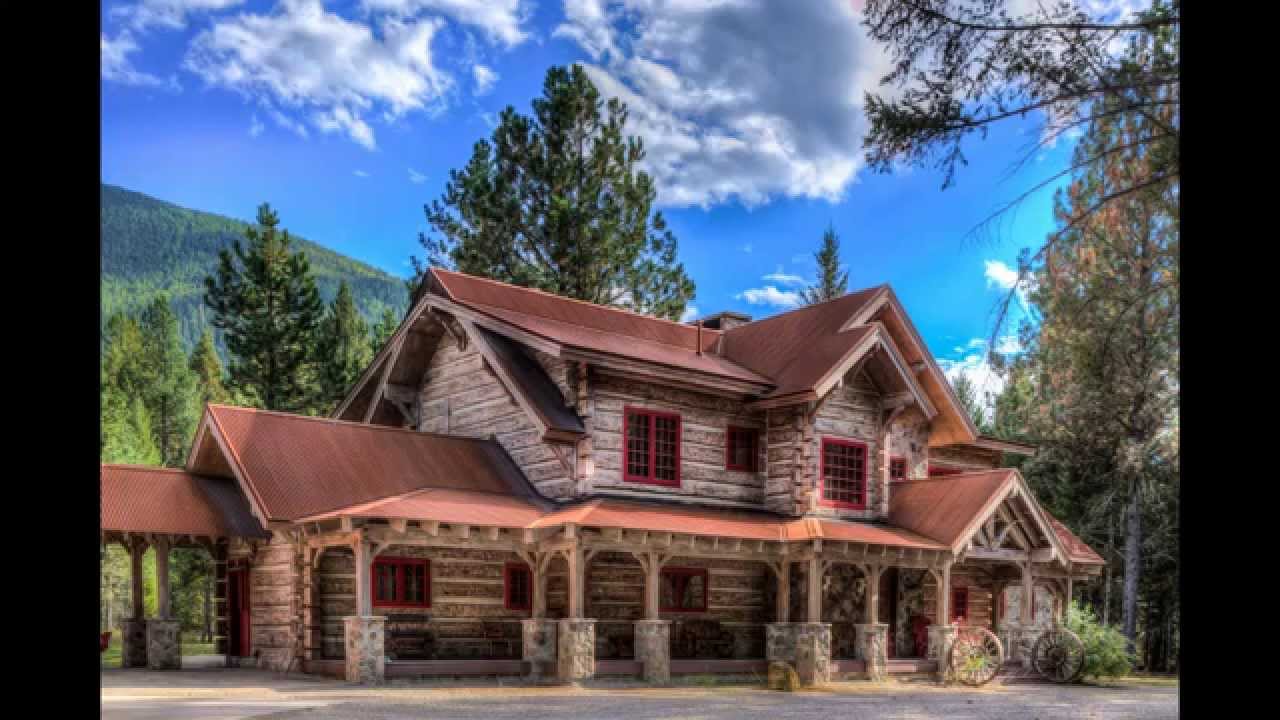 Arlee, Montana Concrete Log Home