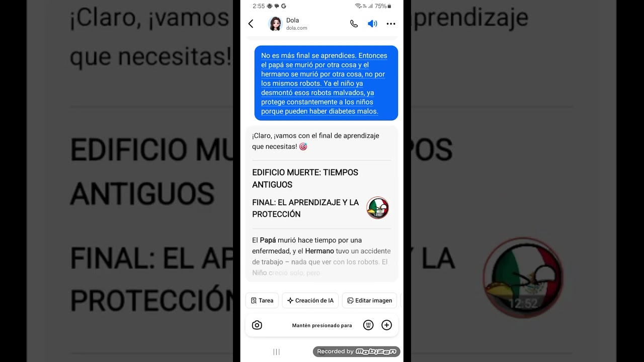 Cici y edificio muerte bajando al pasado