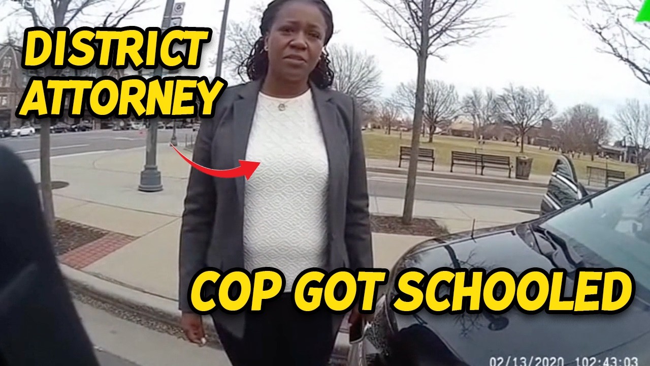 Racist Cop Challenges Black Woman For ID, Discovers She Is The District Attorney, FIRED