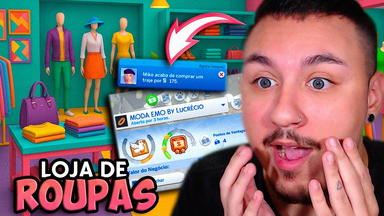 AGORA É POSSÍVEL ter sua LOJA DE ROUPAS no seu PEQUENO NEGÓCIO | Mod Review