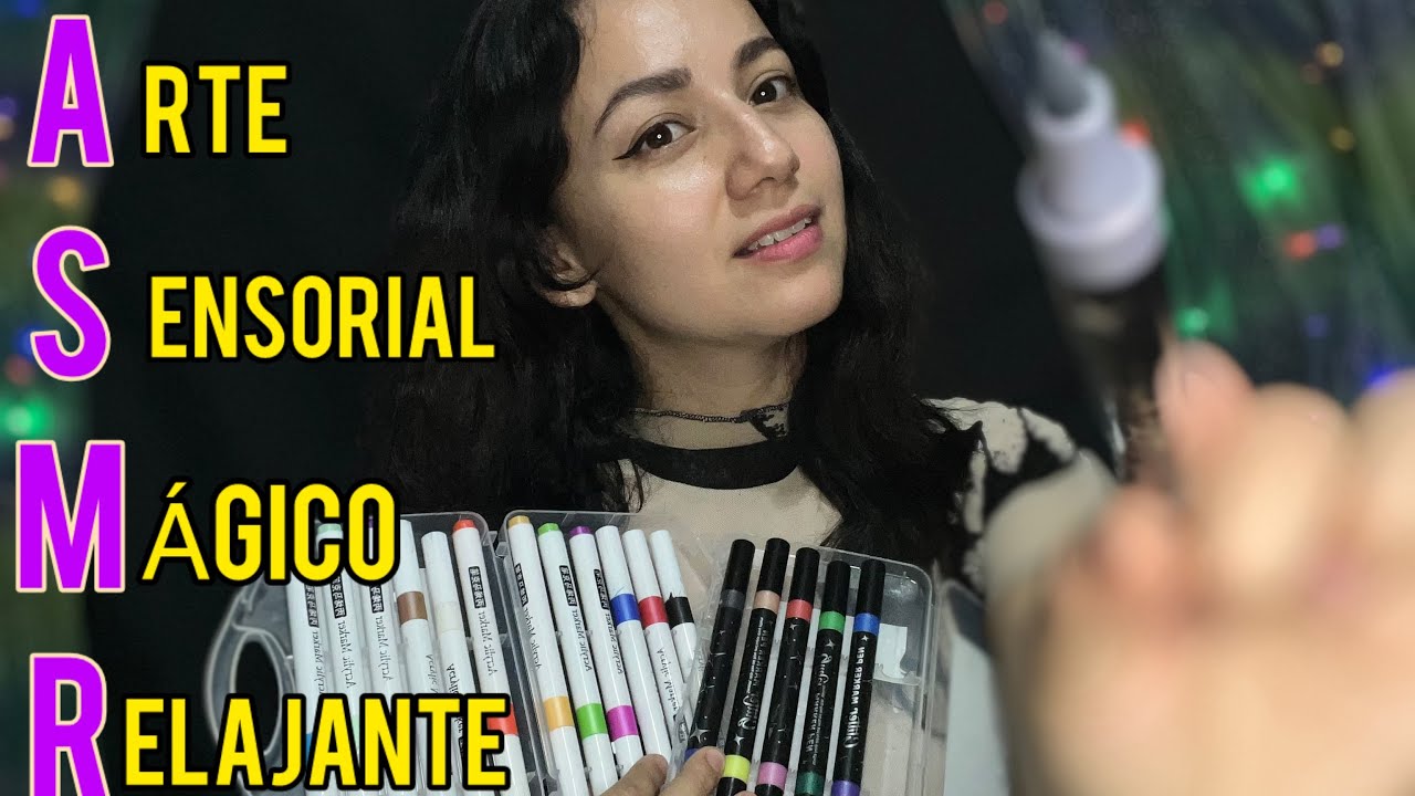 ASMR ERES UN LIENZO Y TE PINTO EN SUSURROS 