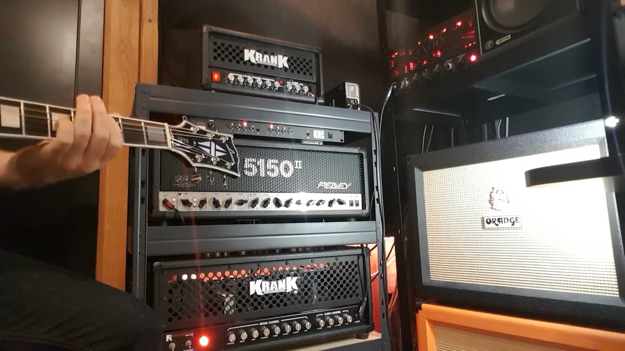 Amp Shootout - EVH LBX Stealth vs Krank Rev Jr Pro vs Peavey 5150