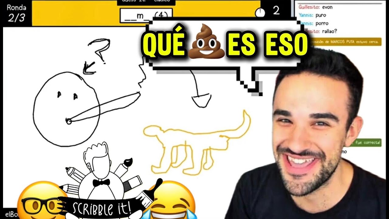 Pintamos menos que un bote de pintura volcao - Scribble it