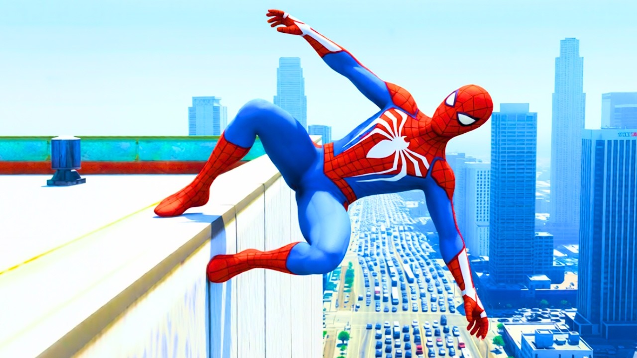 SPIDER-MAN's FUNNIEST MOMENTS in GTA 5 #4