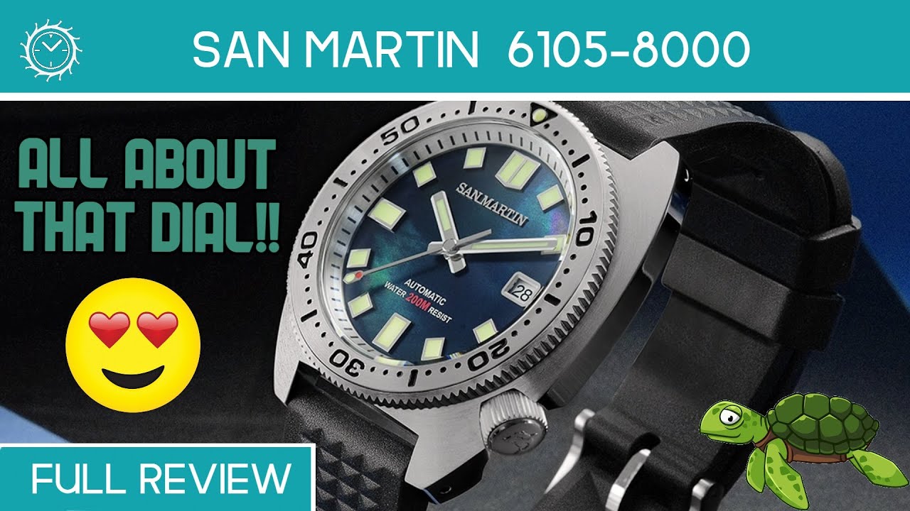 San Martin MOP dial SN0068G (6105-8000) - oh my, that Dial