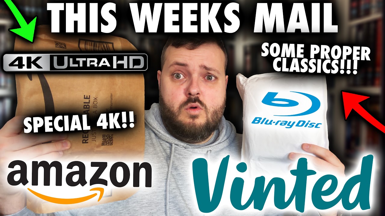 SPECIAL USA 4K BLU RAY IS DELIVERED AND SOME CLASSICS!!