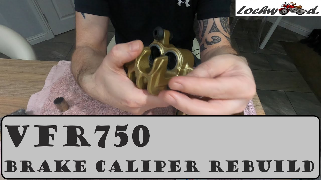 VFR750 | SEIZED CALIPER REBUILD