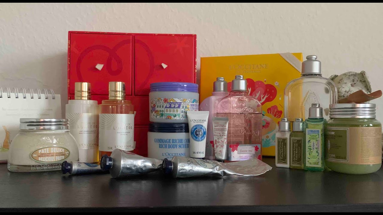 L'occitane / любимые продукты для тела