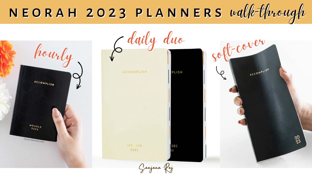 Neorah Accomplish Planner Review | Work Planner India | Student Planner India | Sanjana Raj