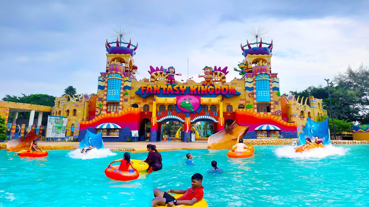 ফ্যান্টাসি কিংডমের পানিতে.......।। Fantasy Kingdom park water world Dhaka bd