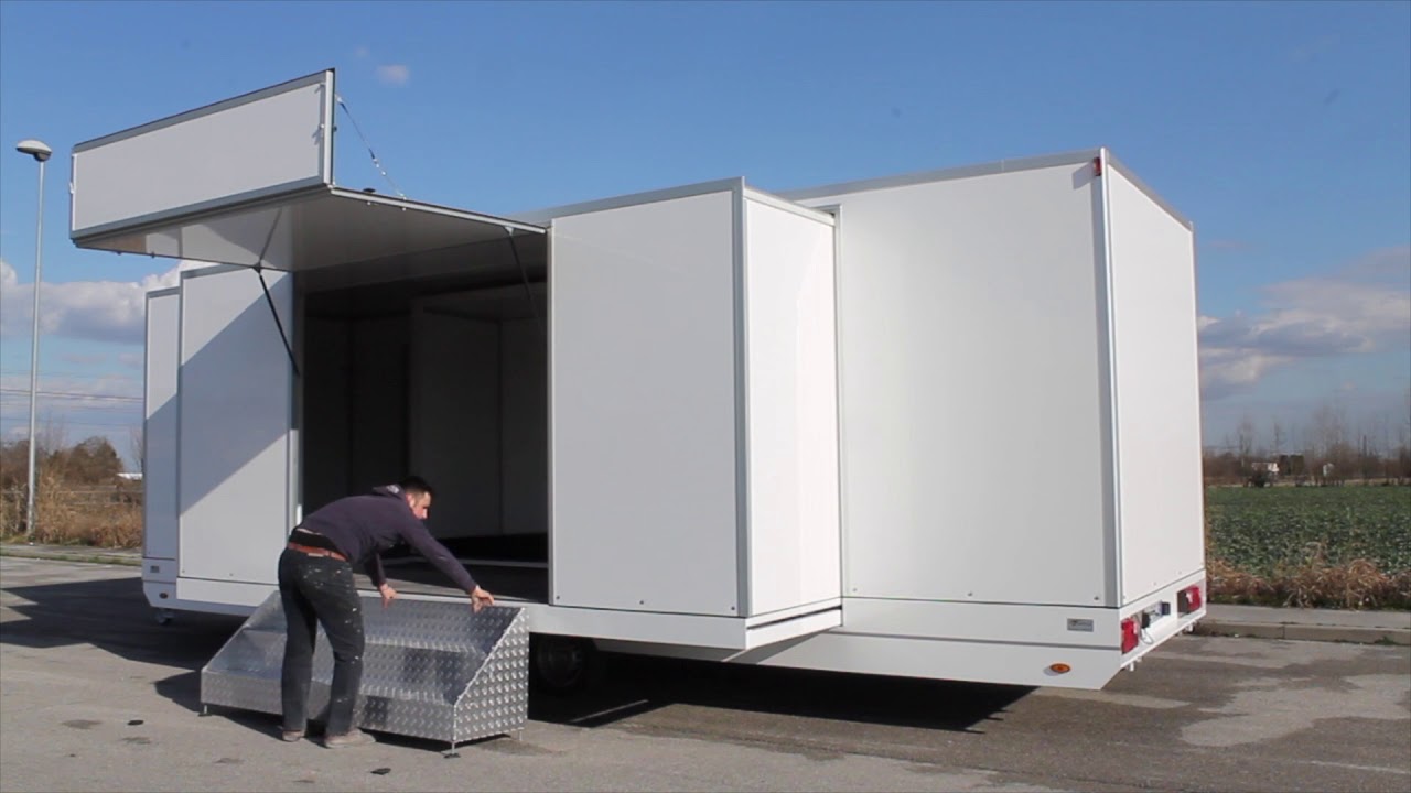 Hospitality con  ISOLE ESTENSIBILI , 9.5 mt totali !