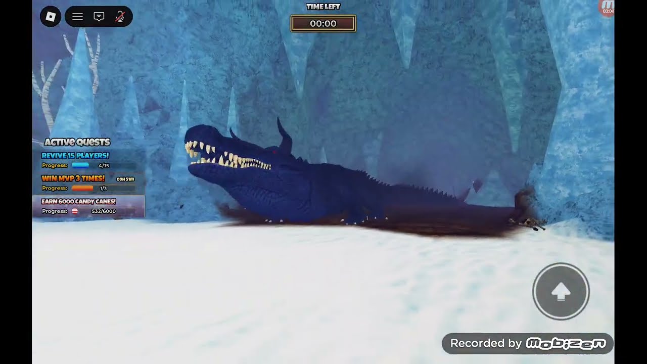 Destruindo server FULL PRO com o Deino chifrudo kkkkk - Primal Pursuit (Roblox)