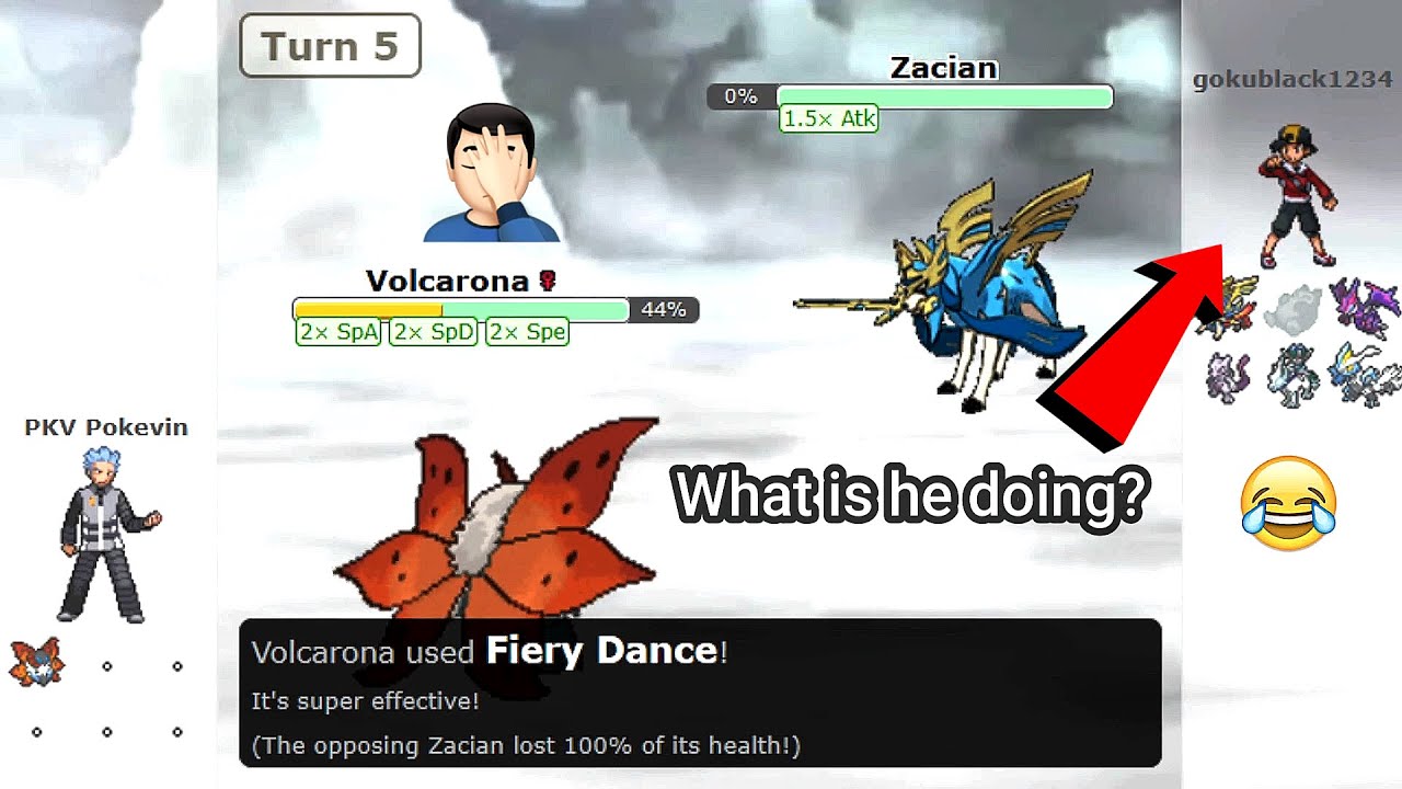 Volcarona SWEEPS the Anything Goes Tier (Pokemon Showdown)