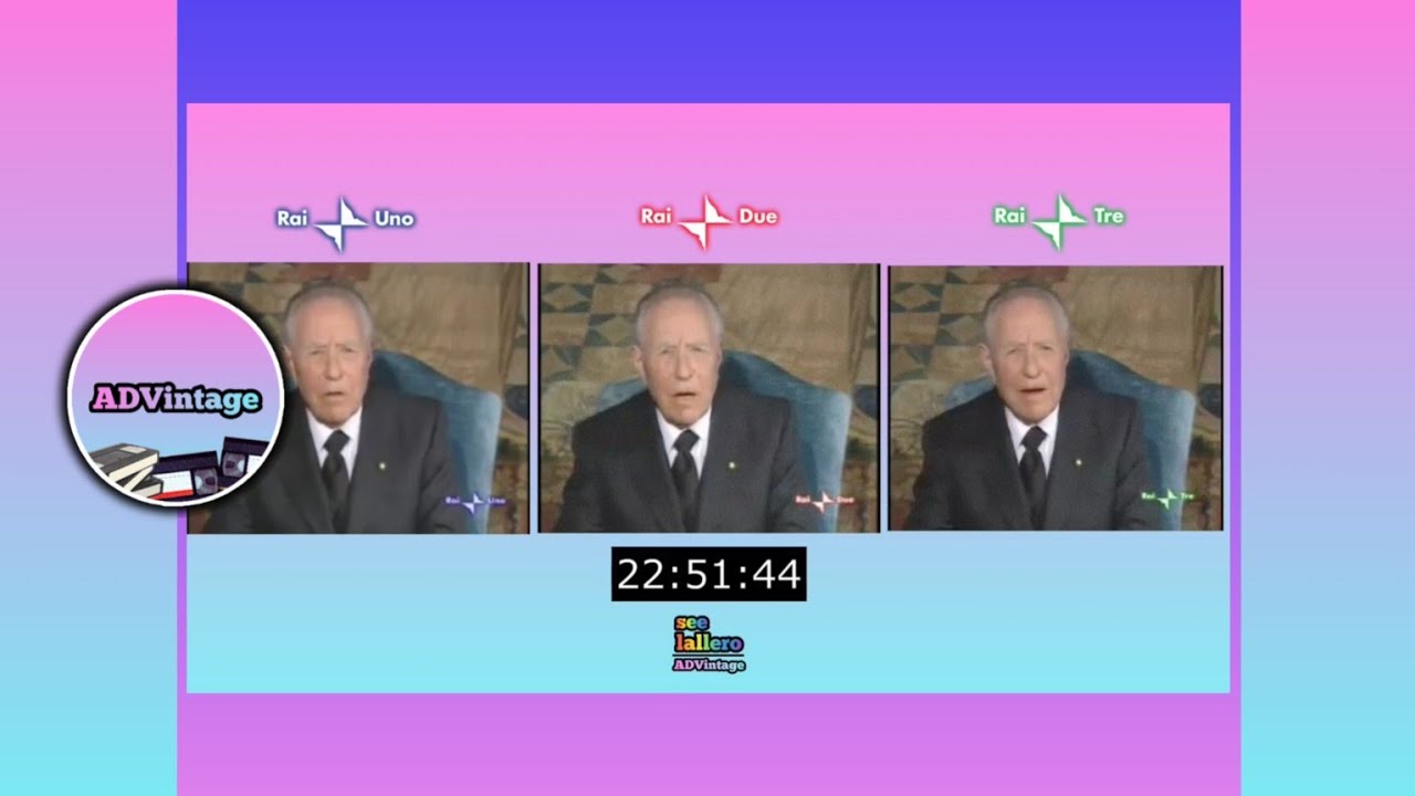 Messaggio Presidente Repubblica Carlo Azeglio Ciampi a reti Rai unificate - 2 aprile 2005, h. 22:50